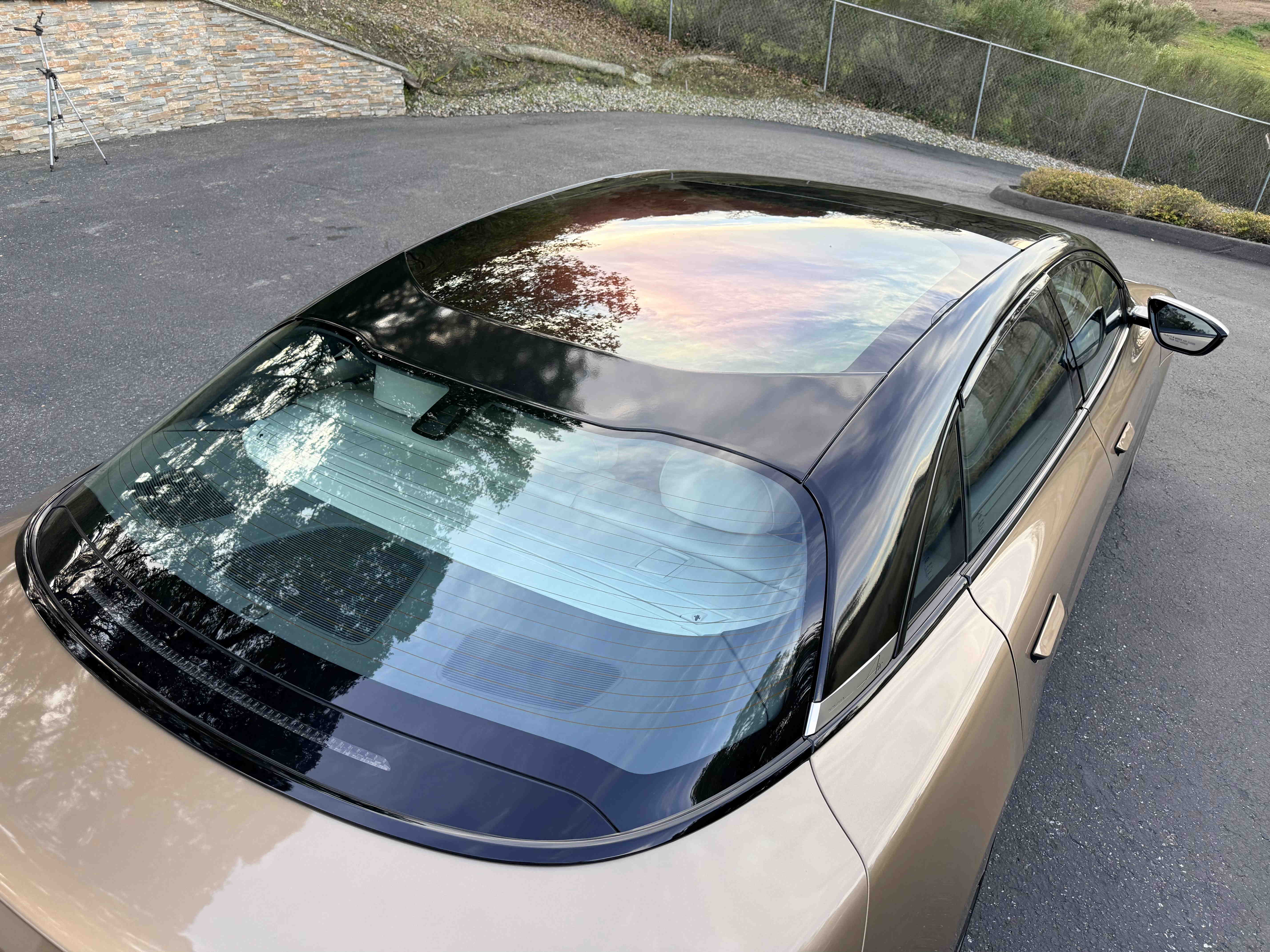 Rear passenger elevated
